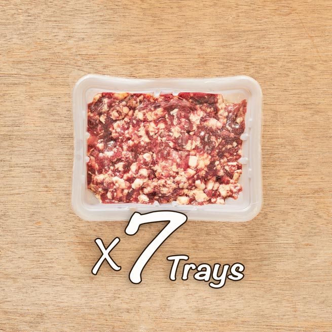 Minced Muscle Meat - 7 Day Pack