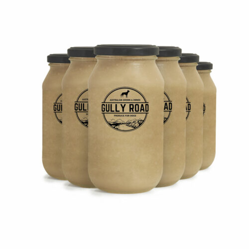 Grass-Fed Beef Bone Broth for Dogs (6 jars)